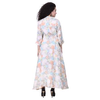 Multicolor Printed Viscose Kurti 4