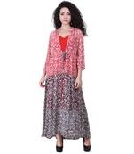 Multicolor Printed Viscose Kurti