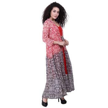 Multicolor Printed Viscose Kurti 2