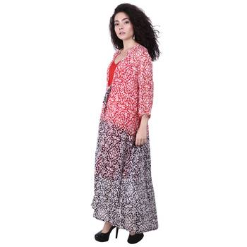 Multicolor Printed Viscose Kurti 3