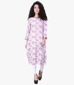 Multicolor Printed Rayon Kurti
