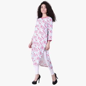 Multicolor Printed Rayon Kurti 3