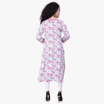 Multicolor Printed Rayon Kurti 4