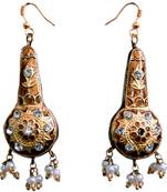 Ethnic Design Lacquer Earrings Fashion Jewellery