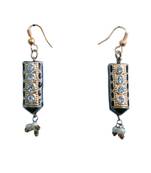 Rajasthani Design Maroon Fashion Jewellry Earrings