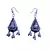 Jaipuri Design Purple Earrings Fashion Jewellery
