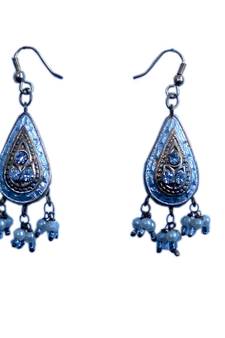 Ethnic Jodhpuri Design Earrings Fashion Jewellery