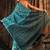 Sky blue hand woven blended cotton saree