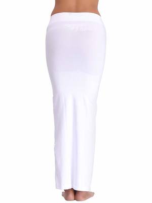 Microfiber White Saree Shapewear 2