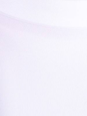 Microfiber White Saree Shapewear 4