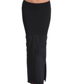 Microfiber Black Saree Shapewear