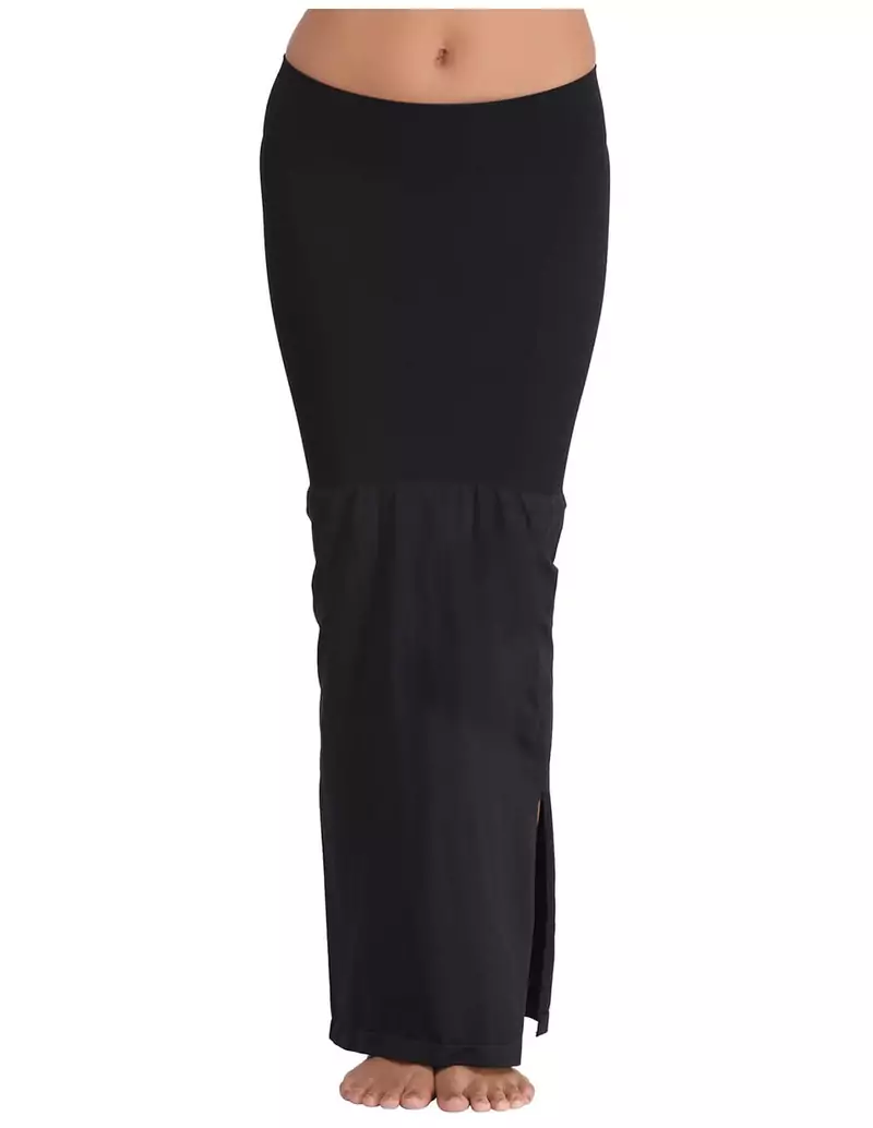 Microfiber Black Saree Shapewear