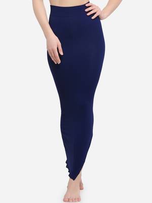 Microfiber Navy Blue Saree Shapewear 1