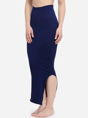 Microfiber Navy Blue Saree Shapewear 2