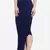 Microfiber Navy Blue Saree Shapewear