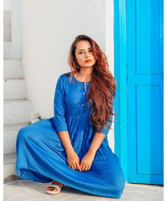 Stylish Front Neck Dress 1
