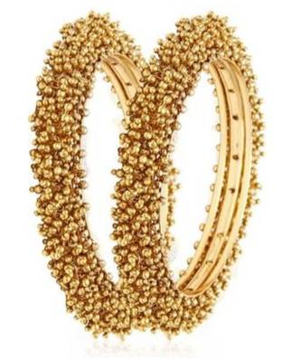 Gold plated Pearl bangles 6