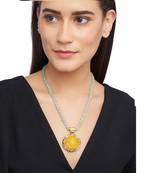 Party Wear Opera Style Beads Necklace For Women And Girls