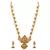 Wedding Wear Opera Style Gold Plated Temple Necklace Set For Women