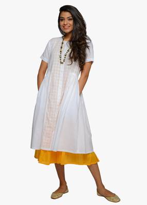 White printed cotton kurtas-and-kurtis 1