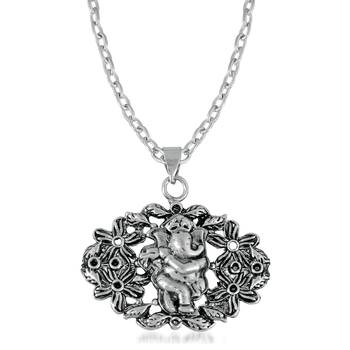 Silver crystal pendants 1