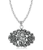 Silver crystal pendants