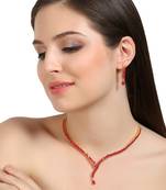 Pink Cubic Zirconia Necklaces