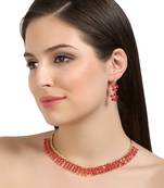 Pink Cubic Zirconia Necklaces