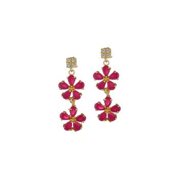 Pink Cubic Zirconia Necklaces 5