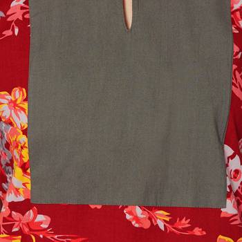 Red printed cotton kurtas-and-kurtis 5