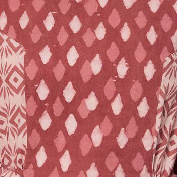 Maroon printed cotton kurtas-and-kurtis 4