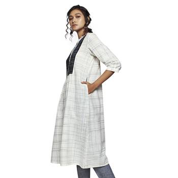 White printed cotton kurtas-and-kurtis 3