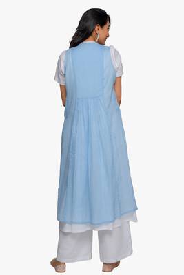 White printed cotton kurtas-and-kurtis 2