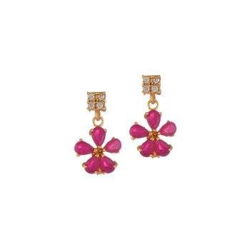 Pink Cubic Zirconia Necklaces 5