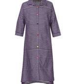 Purple Plain Cotton Kids-Kurtis