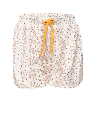 Yellow Plain Nylon Kids-Tops 3