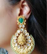 Gold earrings