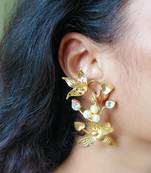 Gold earrings