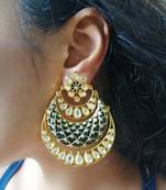 Gold earrings