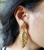 Gold earrings
