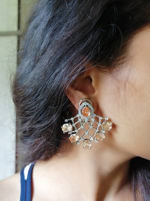 Silver earrings 1