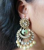Gold earrings