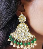 Gold earrings