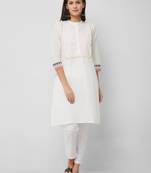 Women's The Veda Kurti in Handloom Cotton