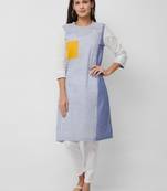 Women's The Sasha Kurti in Handloom Cotton