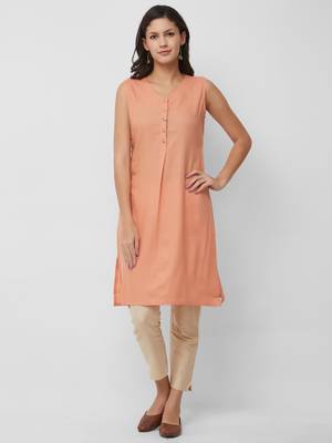 Women's The Kiyara Kurti in Handloom Cotton 1
