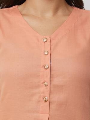 Women's The Kiyara Kurti in Handloom Cotton 5