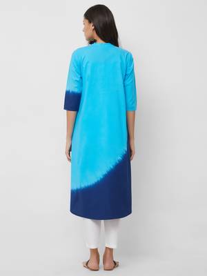 Women's The Rewa Kurti in Tie Dye Cotton 2