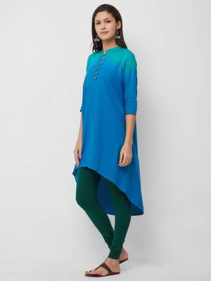 Women's The Raya Kurti in Tie Dye Cotton 4