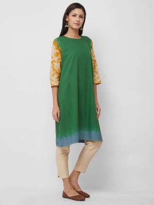 Women's The Jena Kurti in Tie Dye Cotton 3